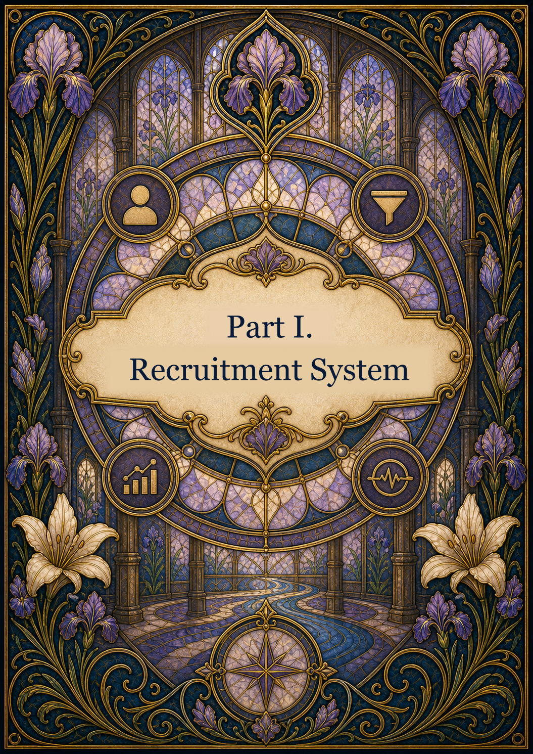 Part I cover for the recruitment system