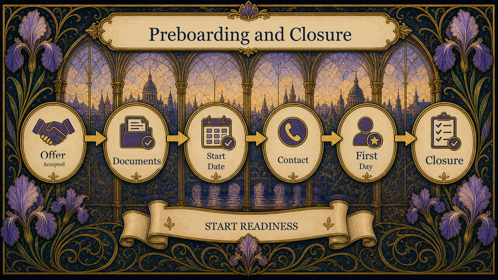 Preboarding closure flow