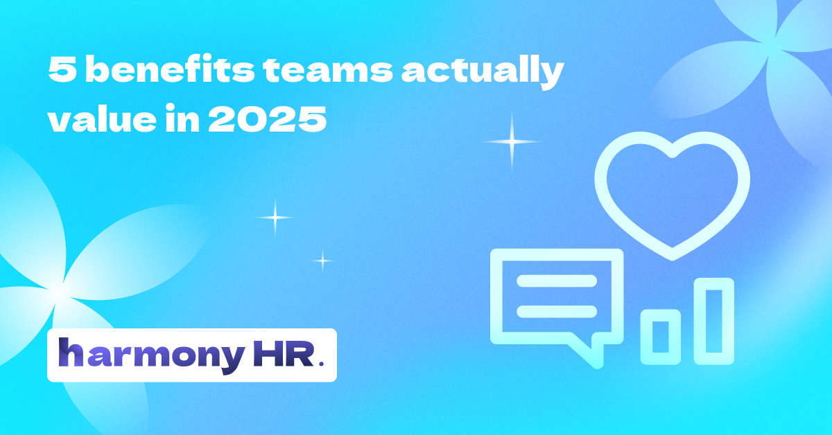 The 2025 benefits shortlist: 5 perks your team actually wants